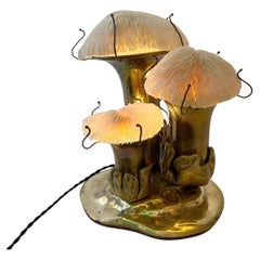 "Mushroom" table lamp by Jacques Duval-Brasseur, Paris, France, circa 1970