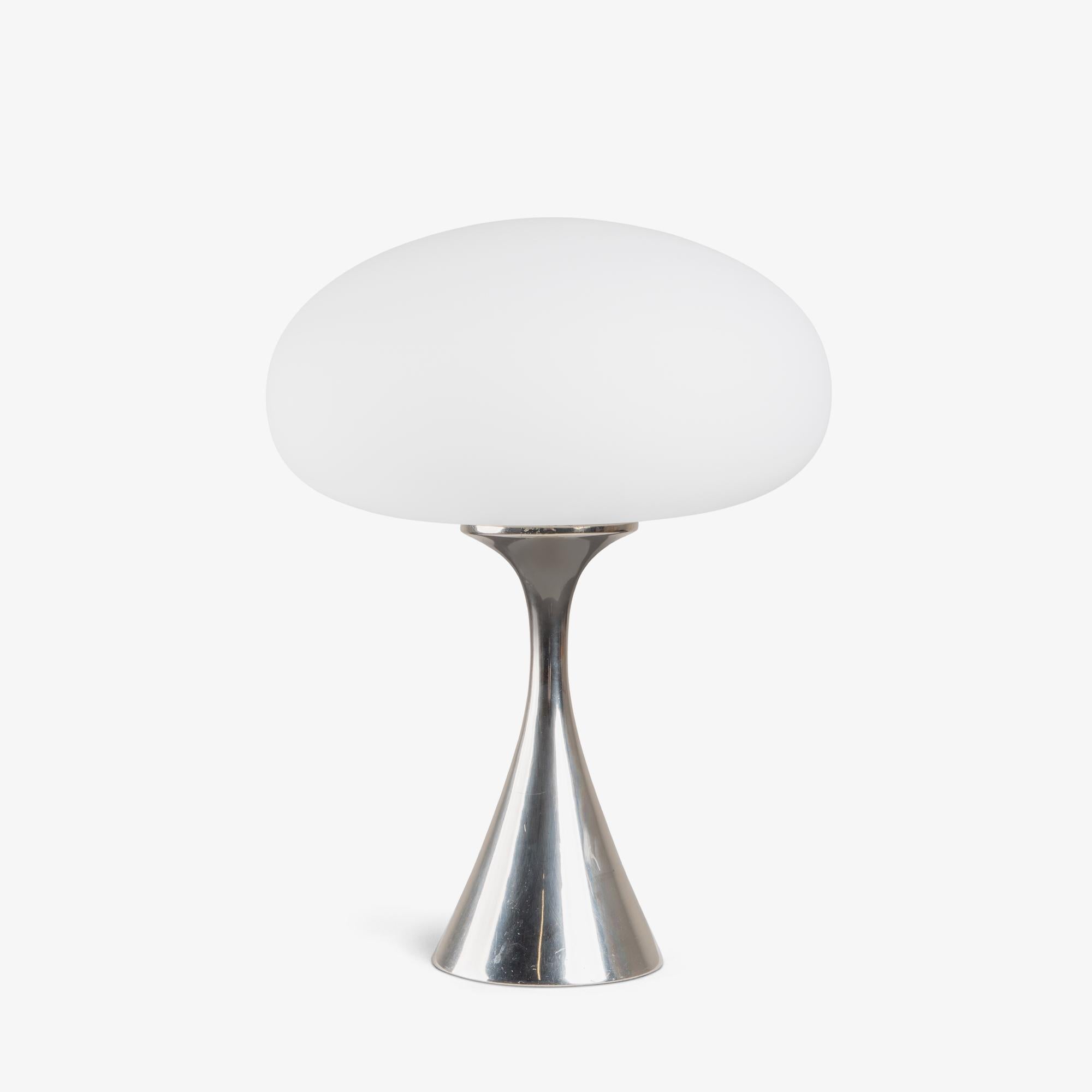 The designs introduced during the Mid-Century represented many “firsts” in the world. It was during this time when tradition was questioned and new forms were experimented with. Historically, a piece of lighting was a lamp plus shade combination,