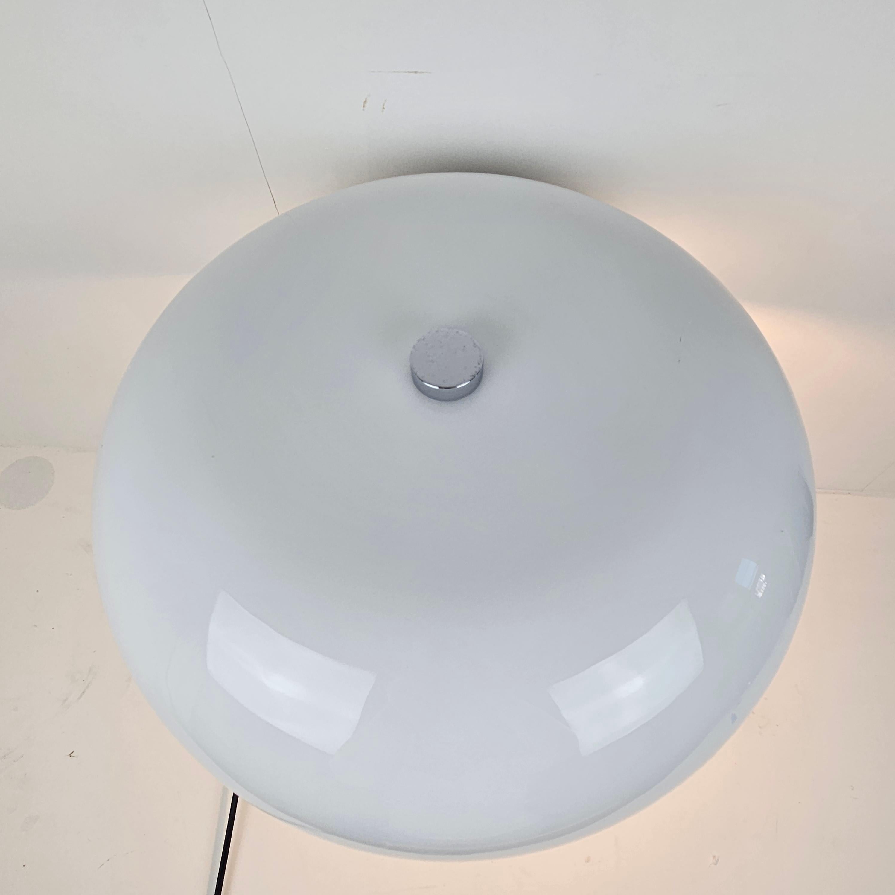 Lampe de table champignon en chrome, Italie, années 1970 en vente 5