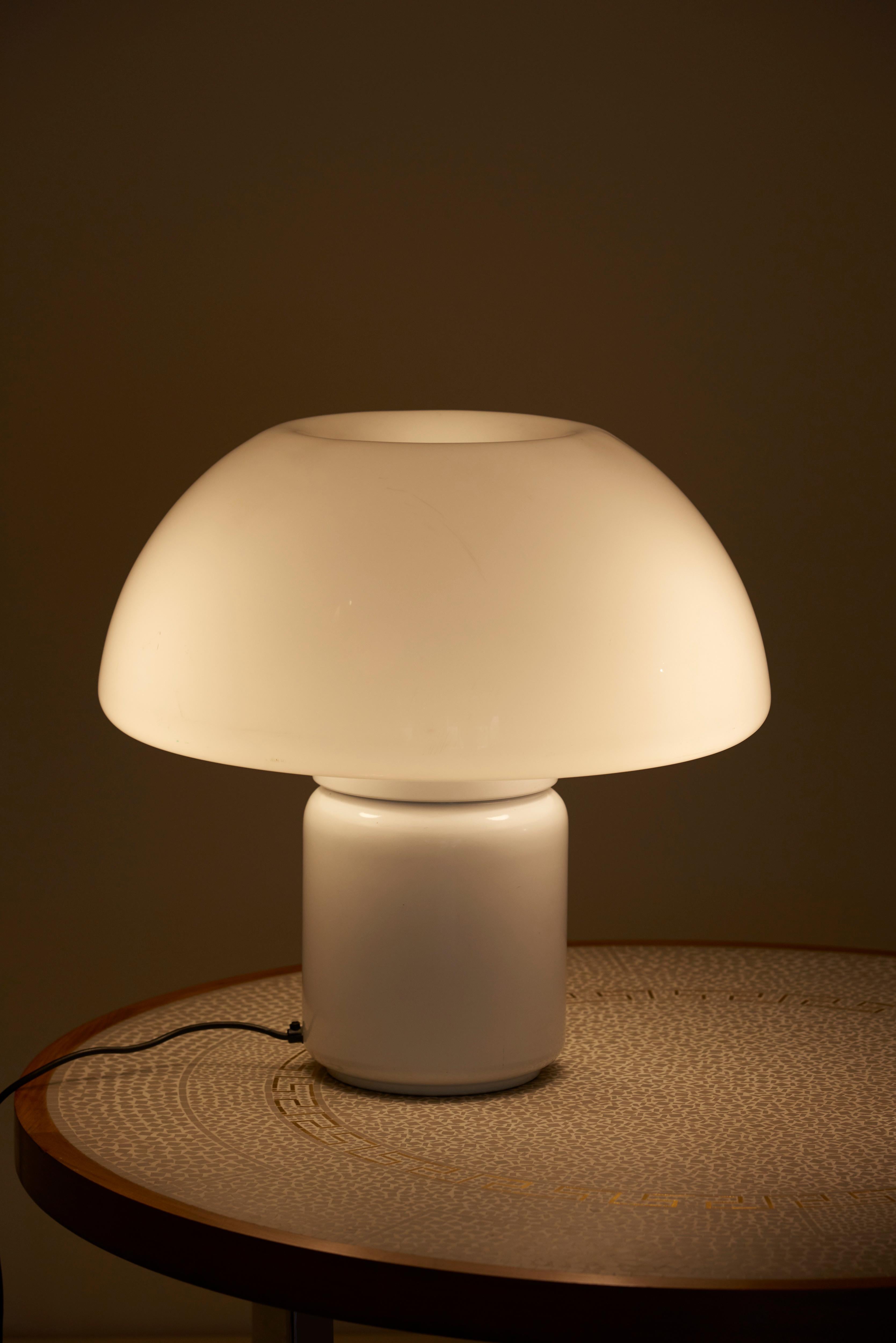 Space Age Mushroom Table Lamp Mod. 625 by Elio Martinelli for Martinelli Luce, Italy