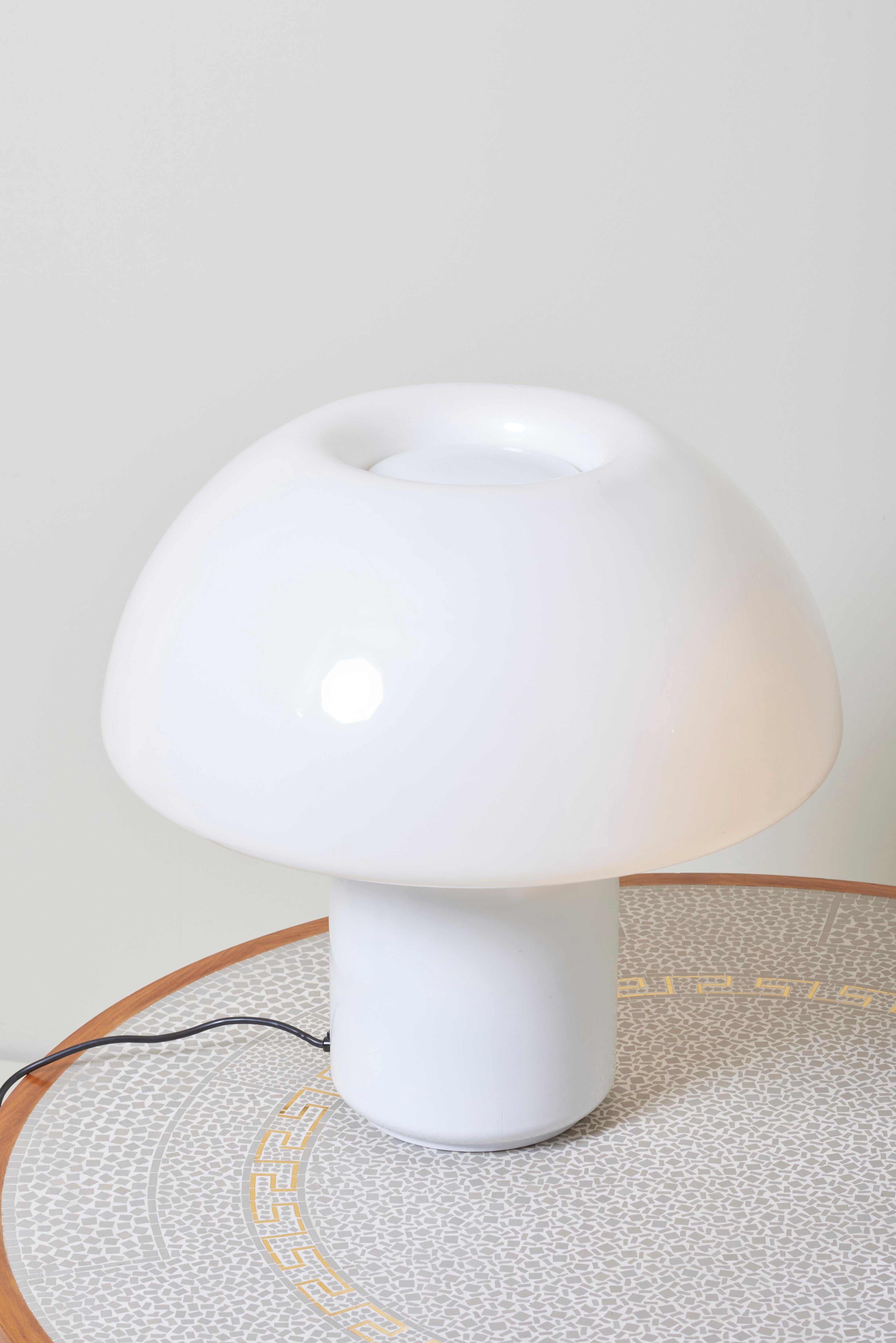 Late 20th Century Mushroom Table Lamp Mod. 625 by Elio Martinelli for Martinelli Luce, Italy