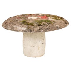 Table de jardin ou de cocktail en forme de champignon, France 1960