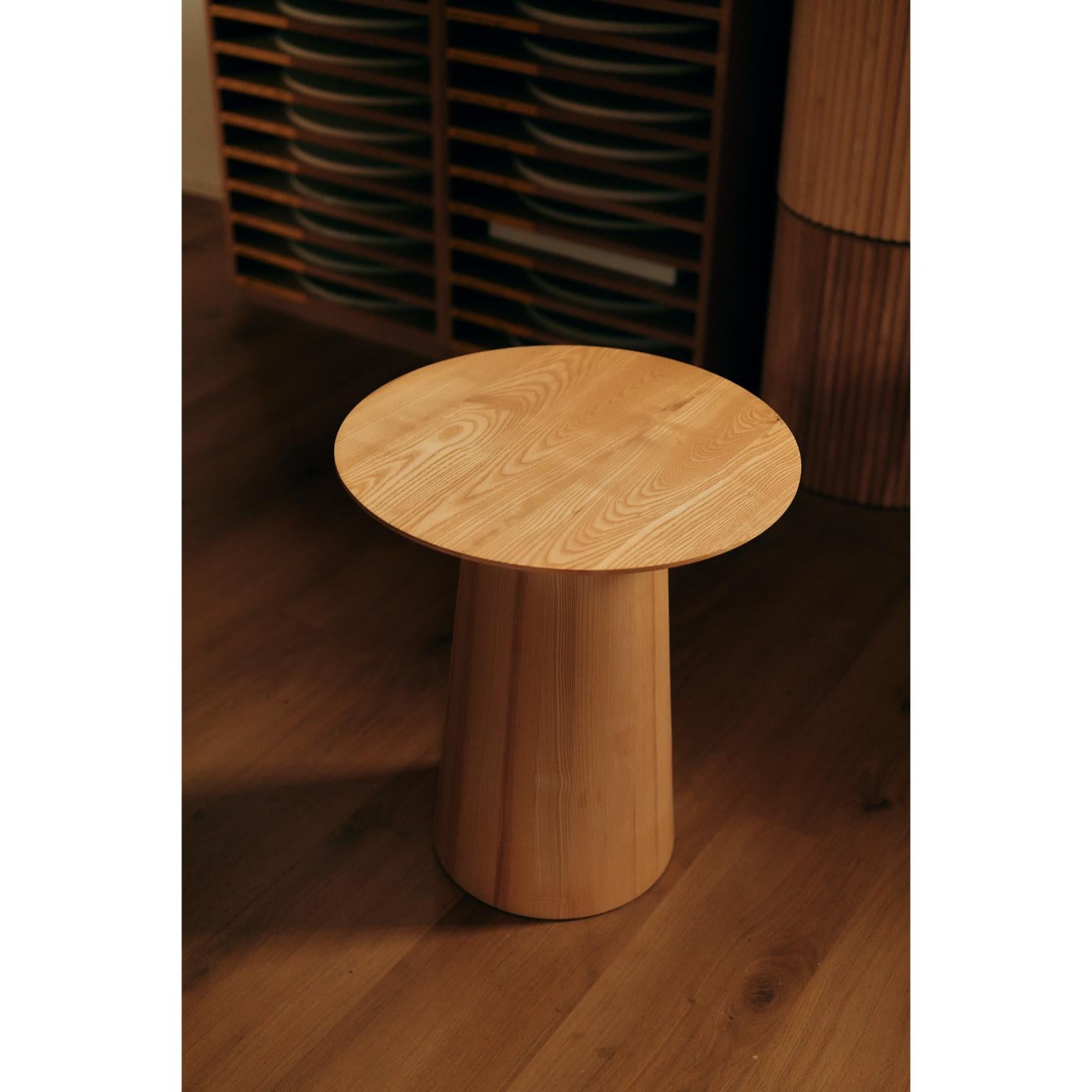 Tavolino Mushrooms-PS in Wood Wood Nature di Heilig Objects in vendita 5