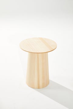 Mushrooms-PS Side Table In Natural Ash Wood by Heilig Objects