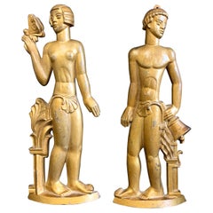 "Musik und Natur":: seltene und schöne schwedische Bronzeskulpturen aus der Grace-Zeit
