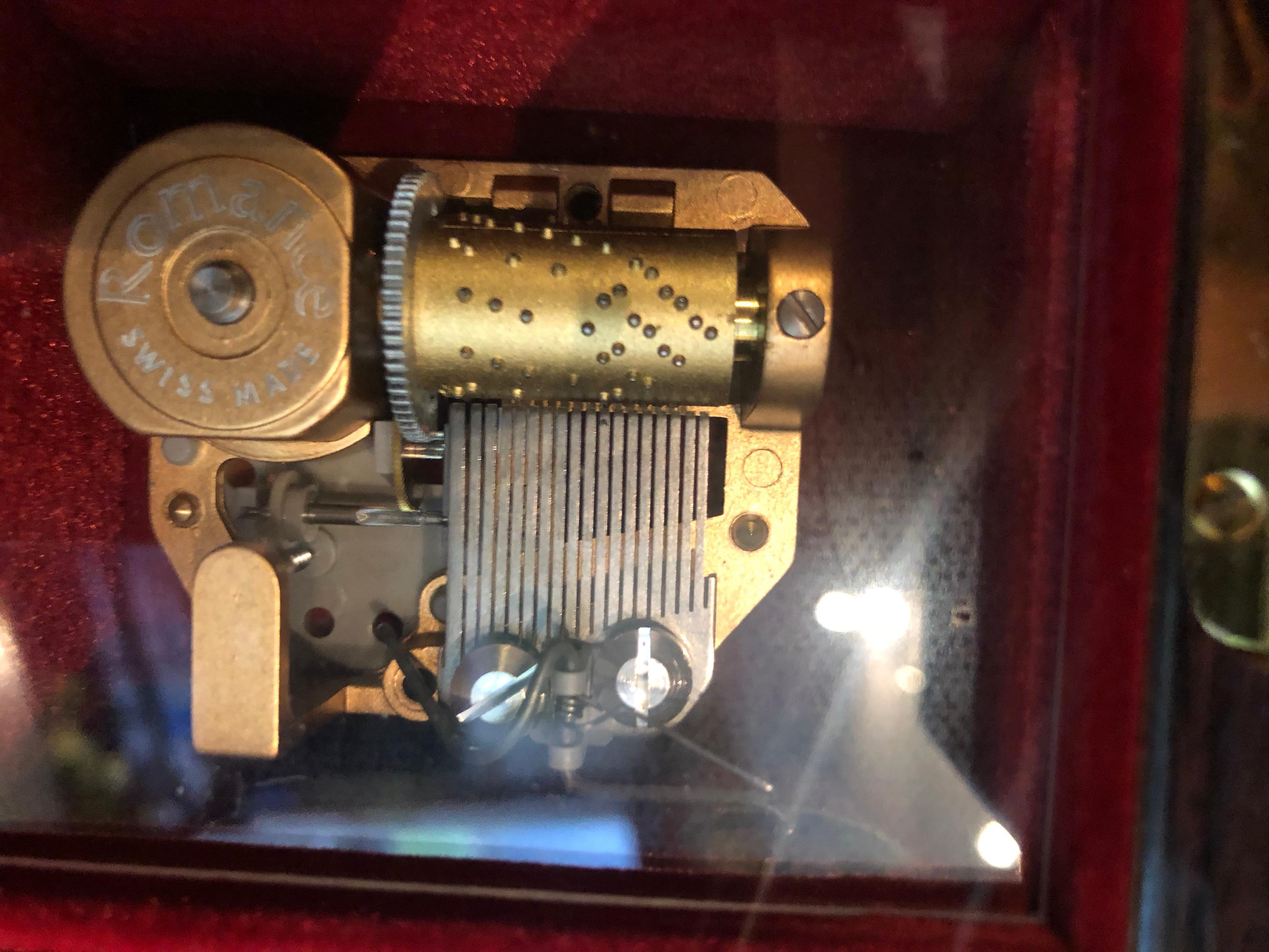 inlaid music box