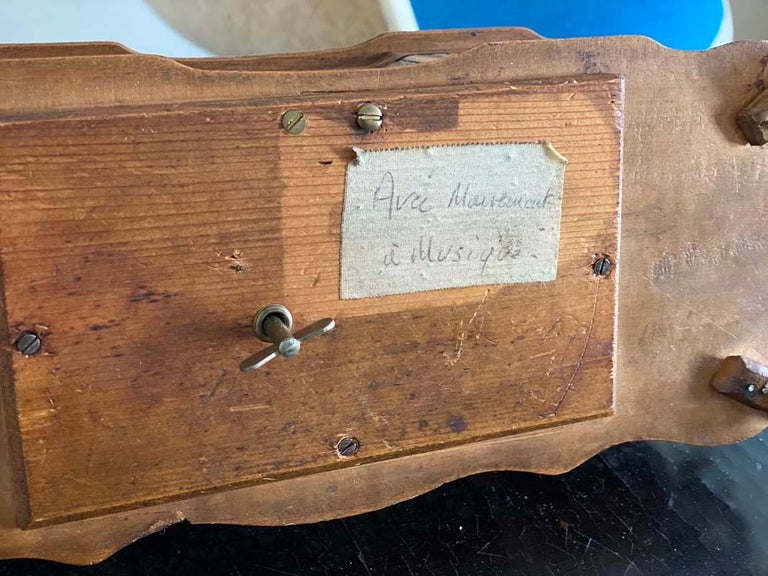Music Box, Wooden Box, Germany, Early 20th Century For Sale at 1stDibs