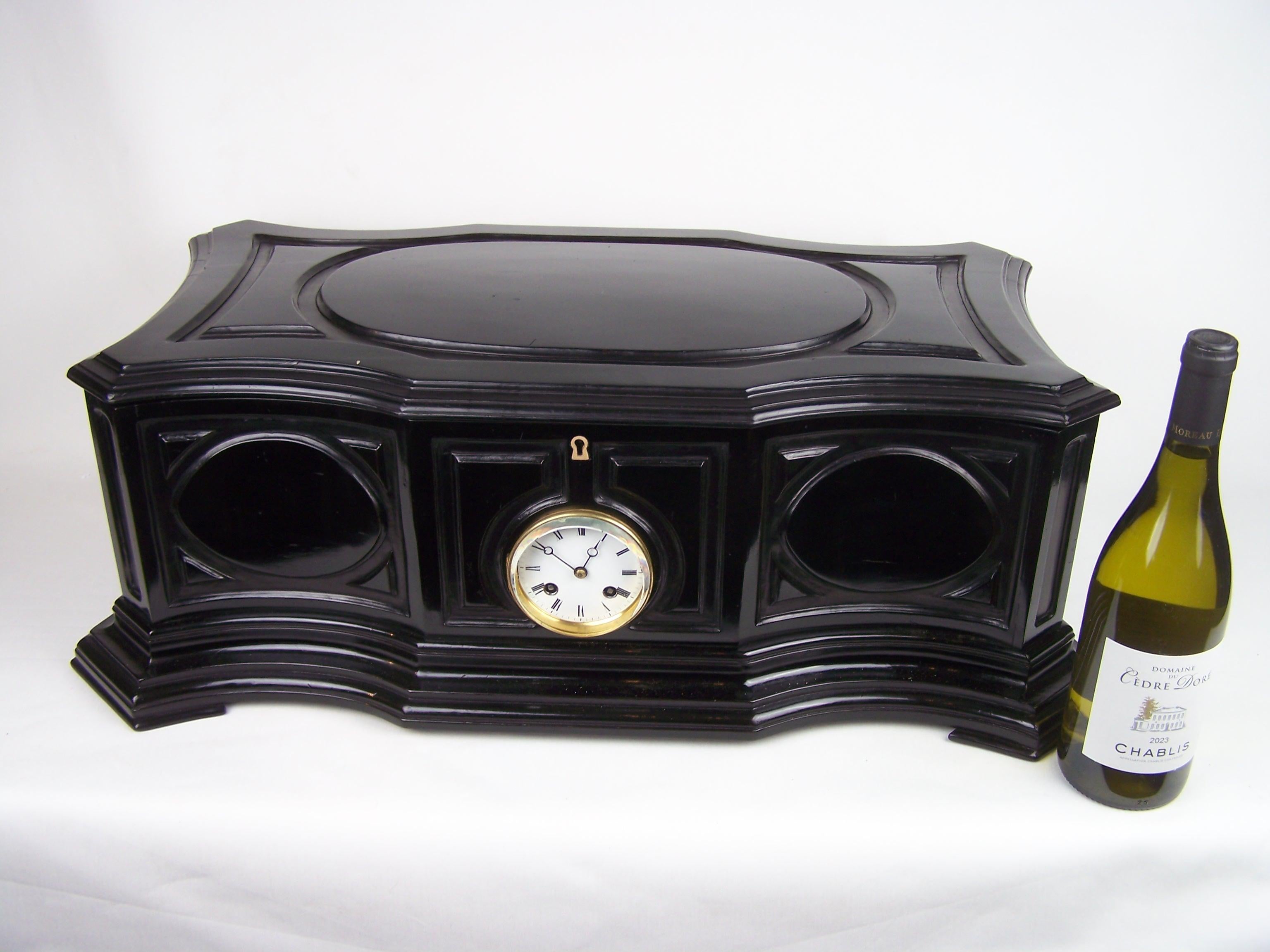 Reloj musical con mecanismo de caja de música con Campanas Napoleón III en venta