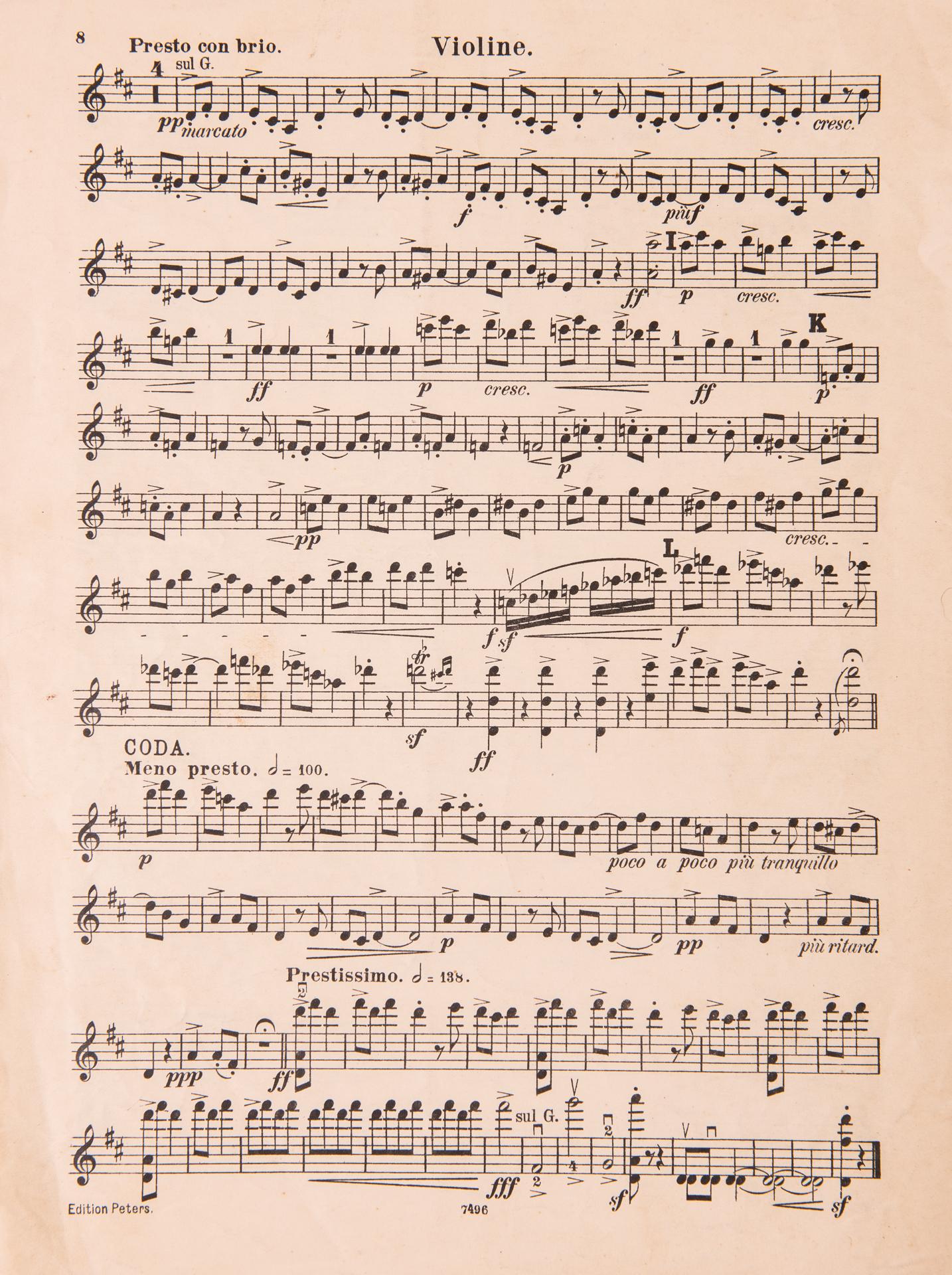 Partitura para Danzas Noruegas en Excelente estado para la venta en Alessandria, Piemonte