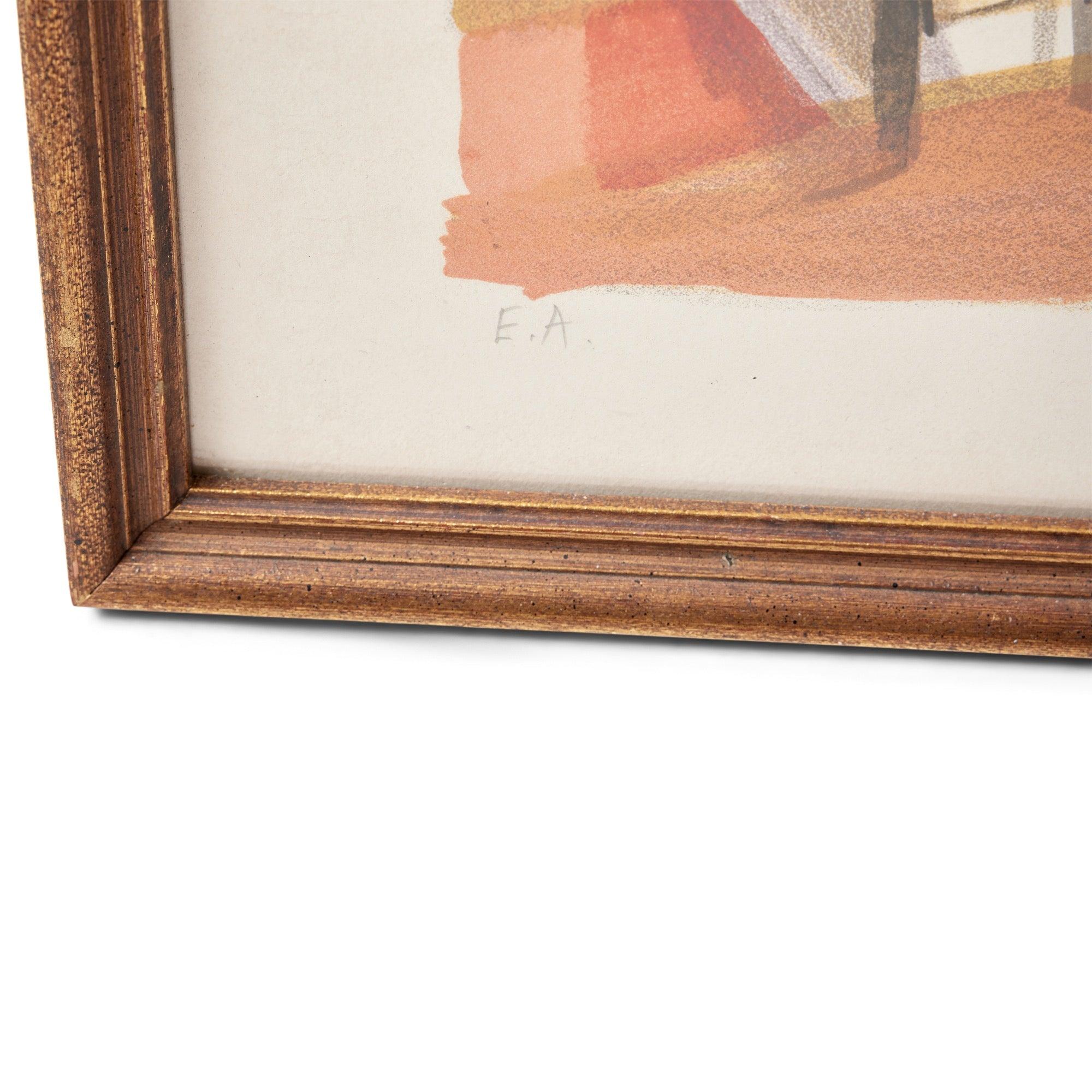 Lithographie des musiciens de Camille Hilaire Excellent état - En vente à Sagaponack, NY