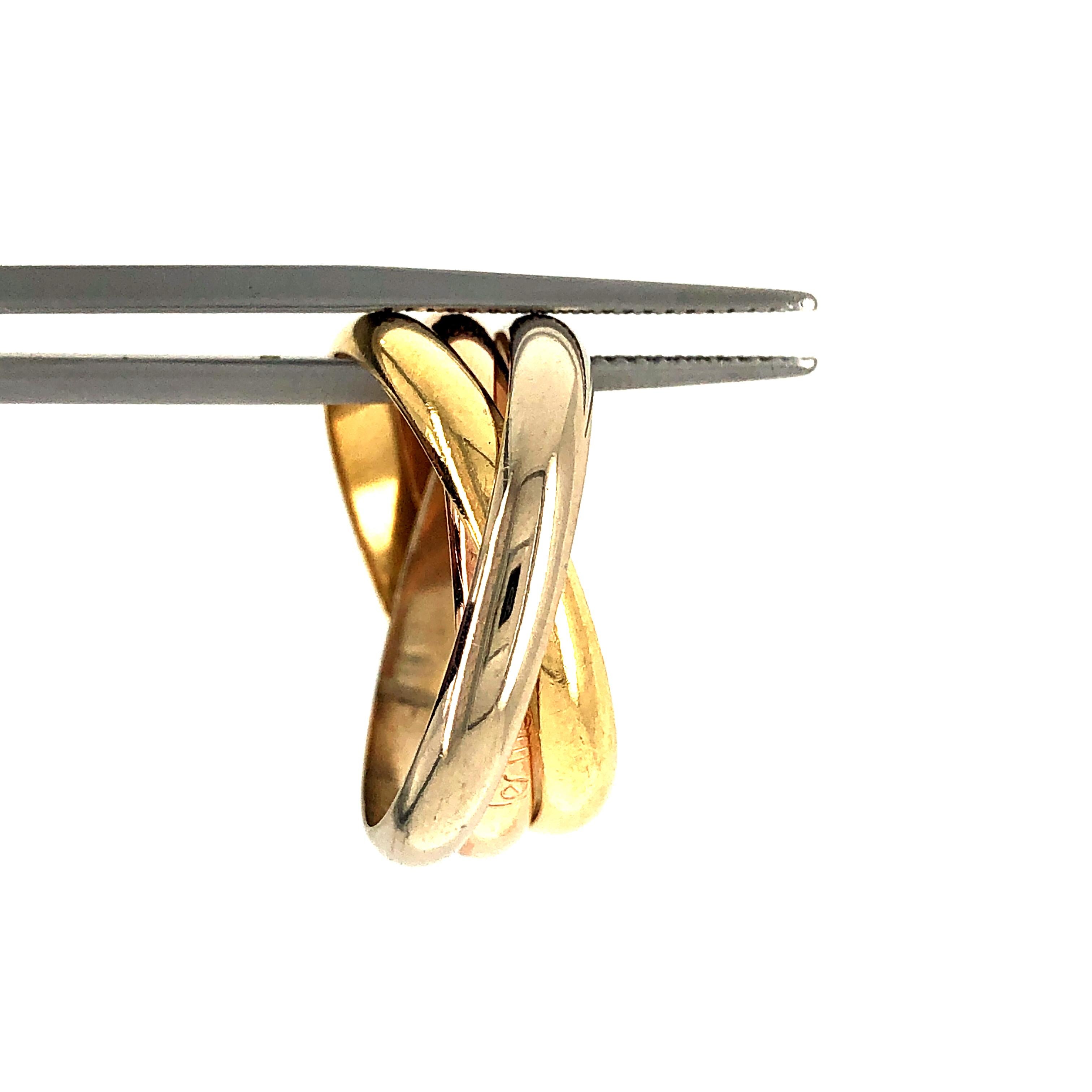 Cartier Trinity Ring Gold 2