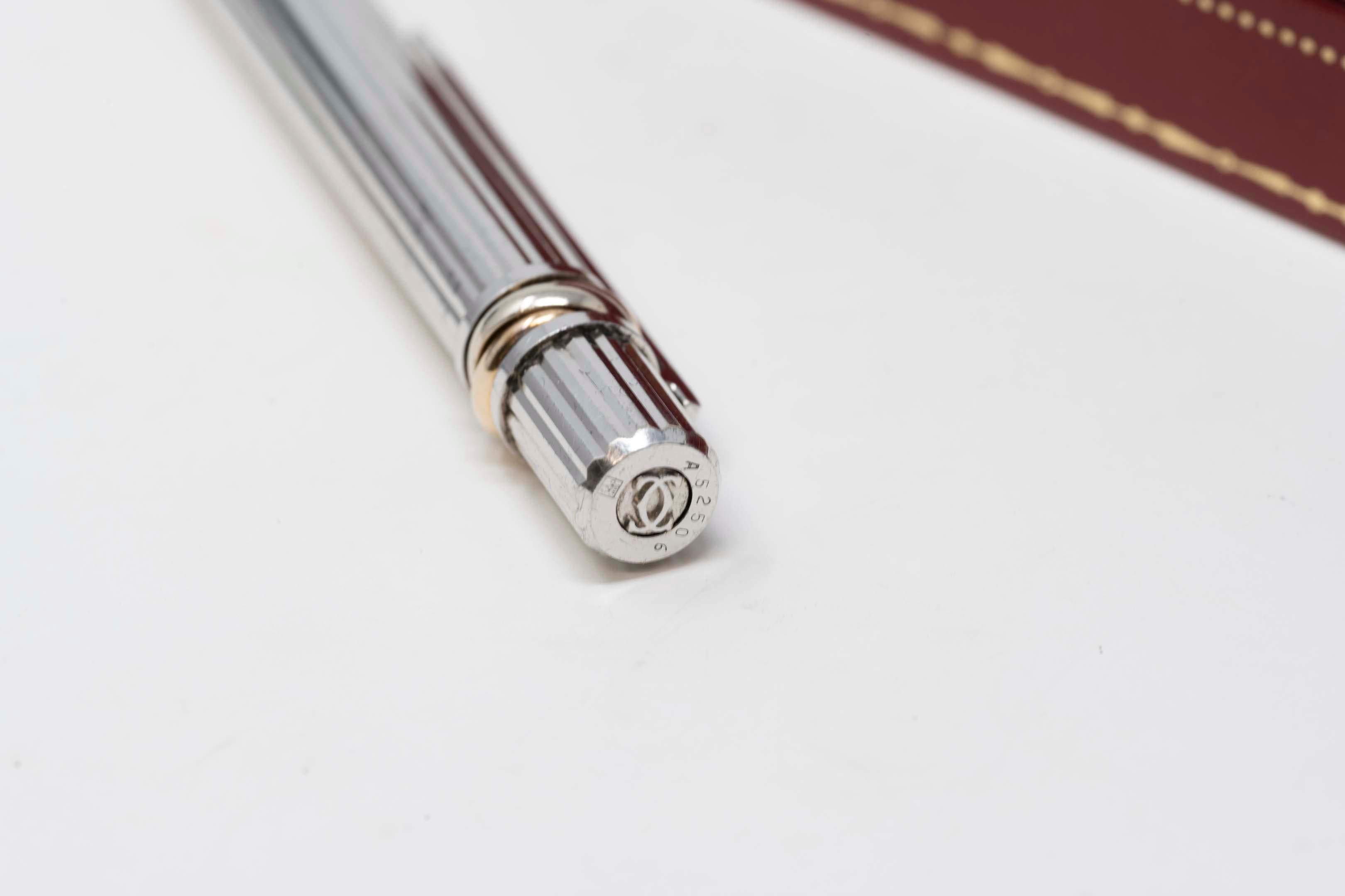 Must de Cartier Ballpoint Pen A52506 In Good Condition In Montreal, QC