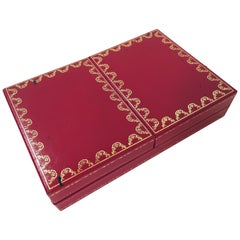 Must de Cartier Paris Vintage Playing Poker or Bridge Cards in Red Box