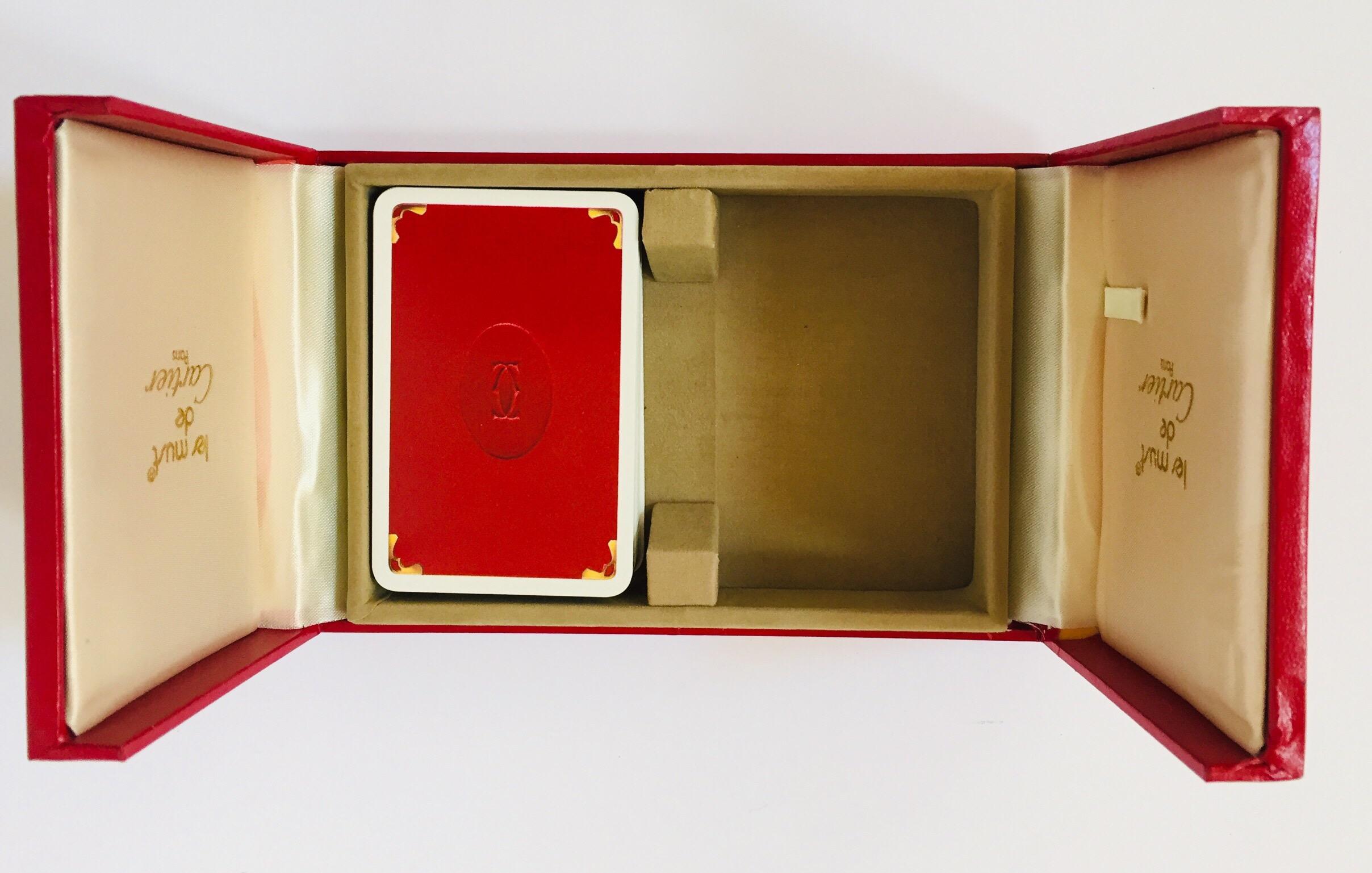 cartier playing cards