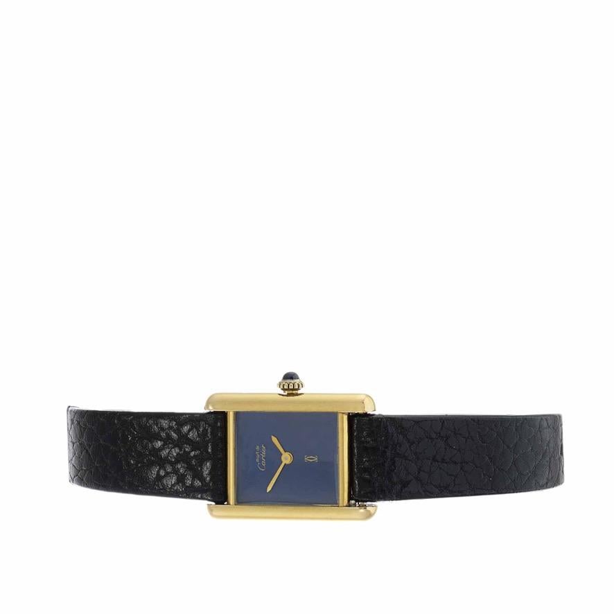 Must de Cartier Tank Vermeil Handaufzug Damen