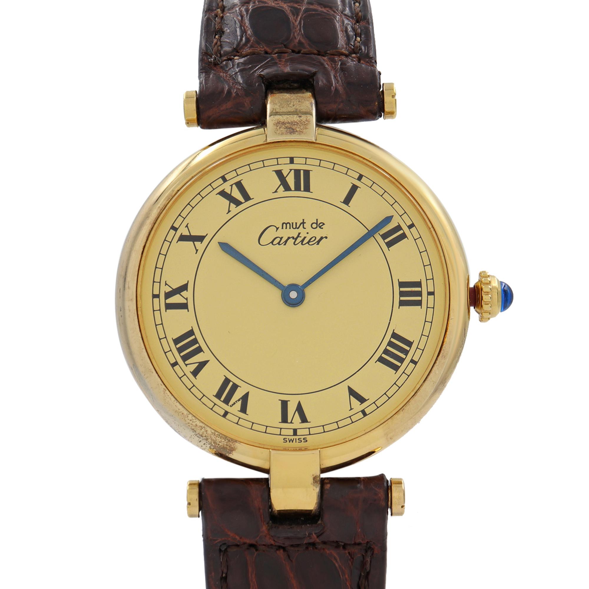 Cartier Quartz 925 Argent Watch - 2 For Sale on 1stDibs | cartier quartz  argent watch, cartier 925 argent watch price, cartier argent 925 watch