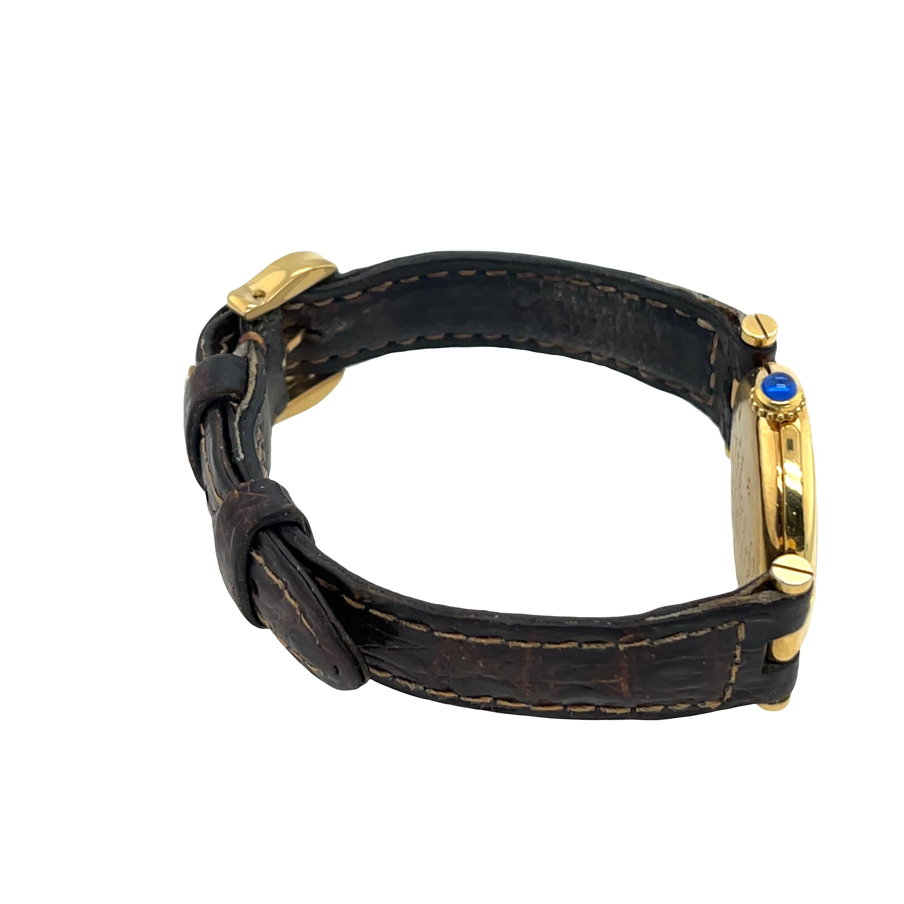 Must de Cartier Vendôme, Reloj de señora Vermeil 1