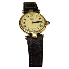 Must de Cartier Vendôme, Vermeil Ladies Watch