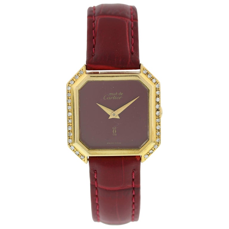 Must de Cartier Vintage Electroplated 18 Karat Gold