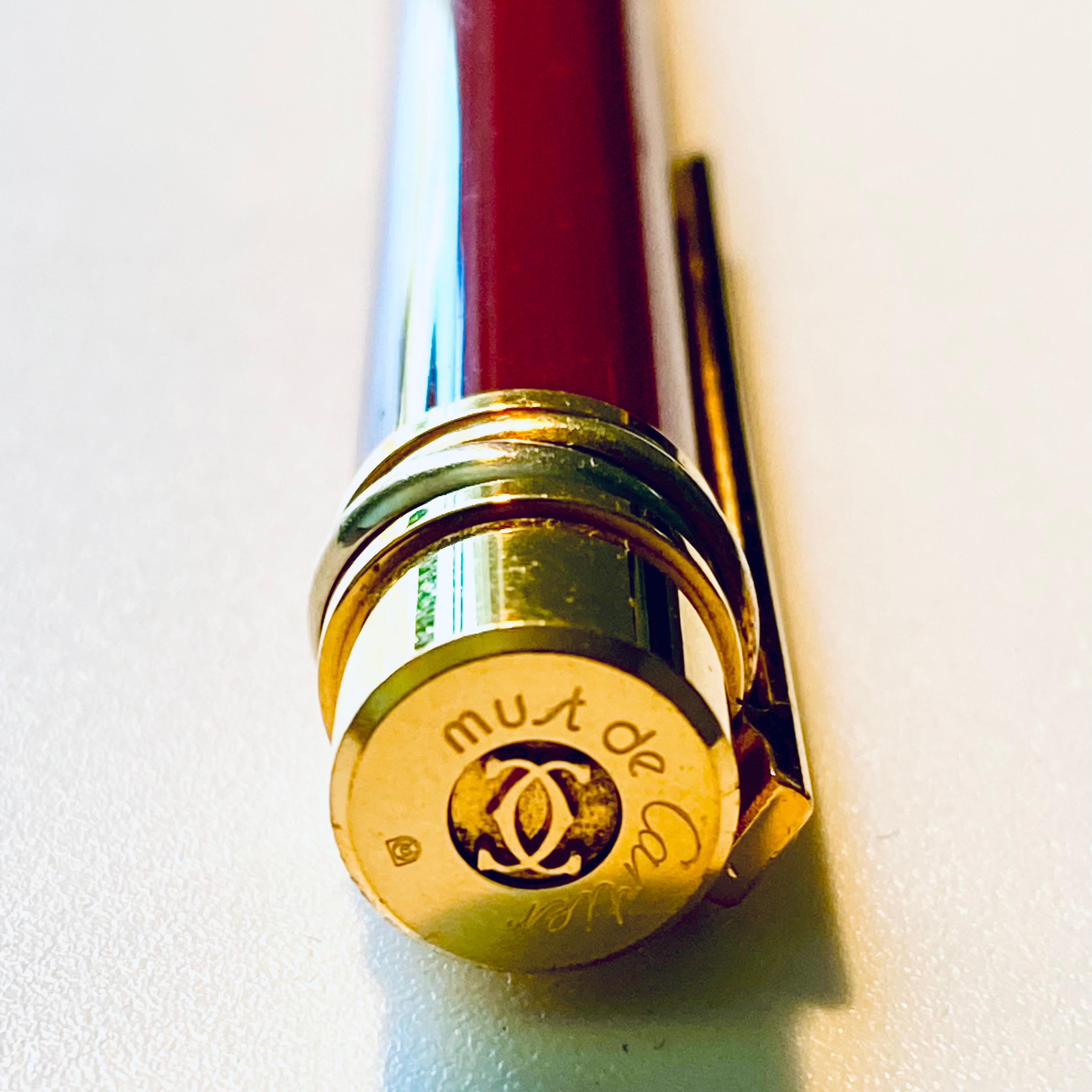 cartier pen vintage