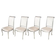 Must Italia Baroque Revival Dining Chairs, Set of 4