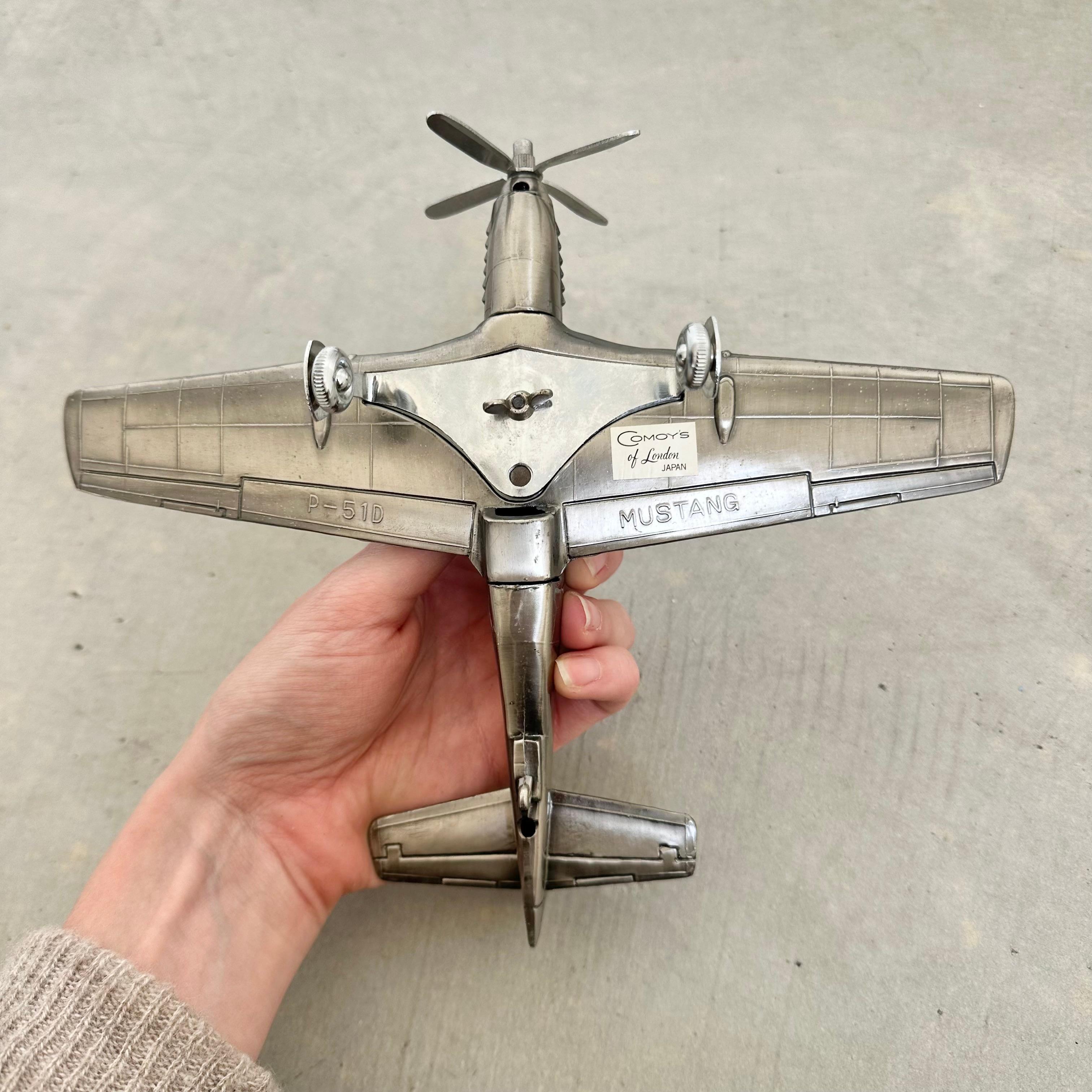 Mustang Airplane Lighter, 1980s Japan 5