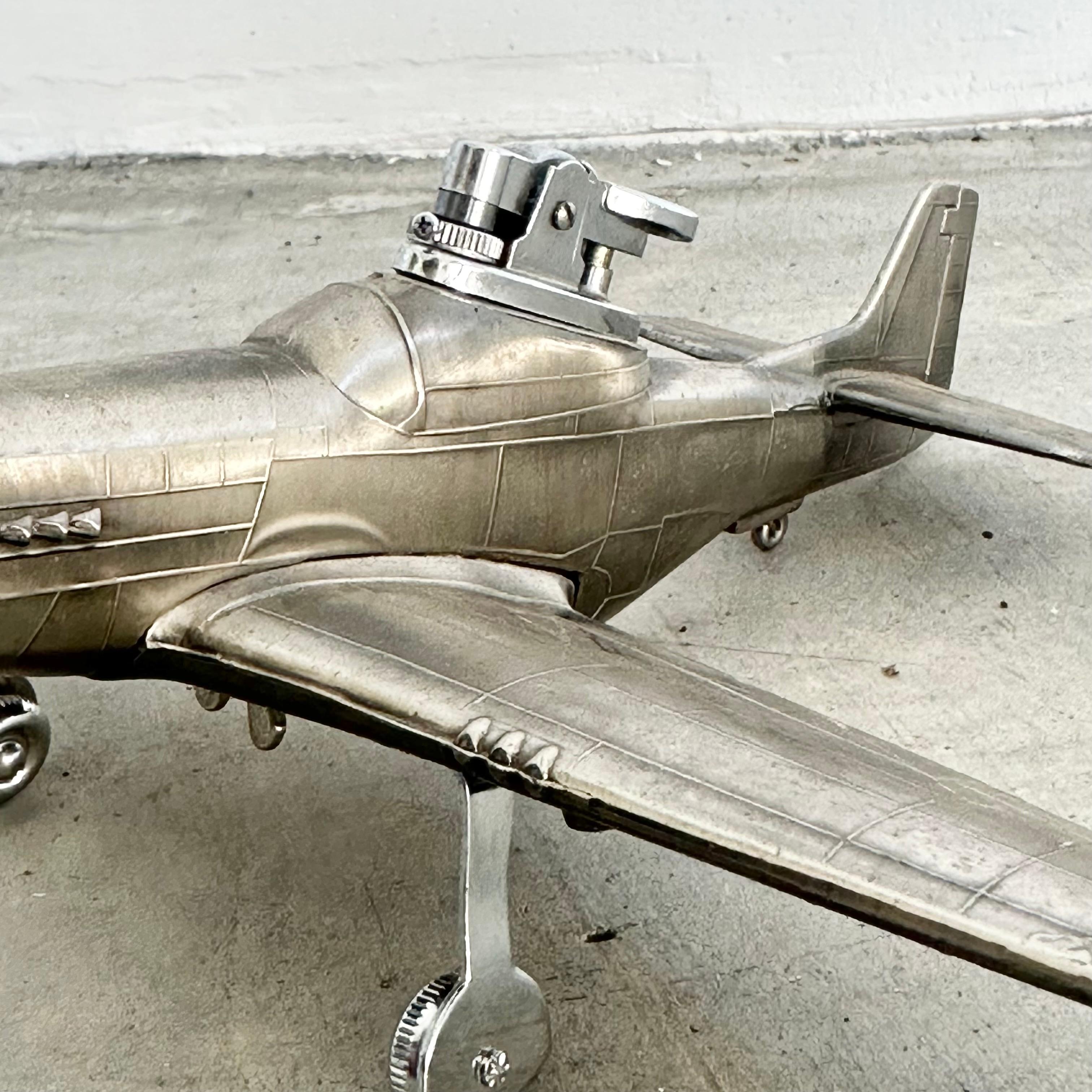 Mustang Airplane Lighter, 1980s Japan 6