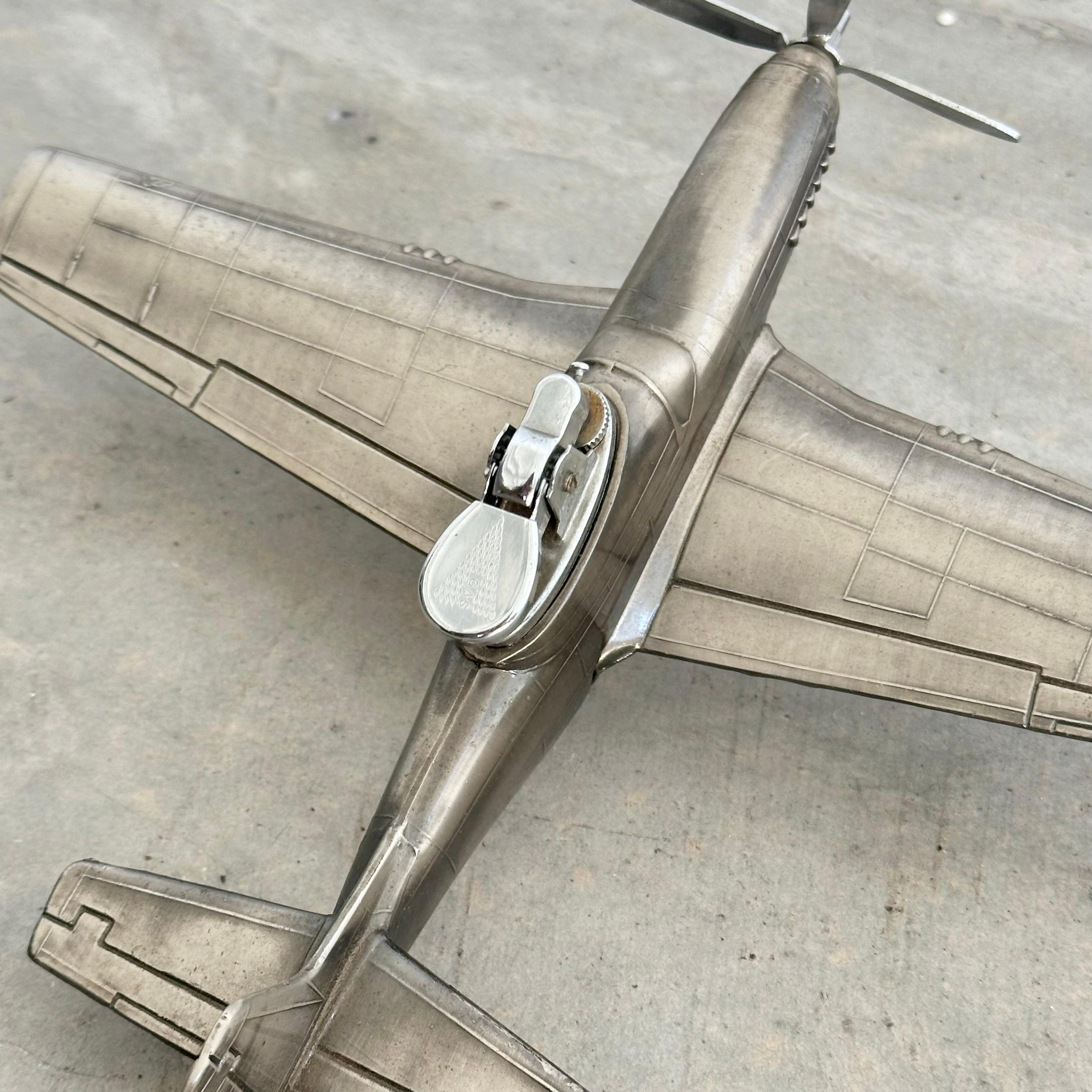 Mustang Airplane Lighter, 1980s Japan 8