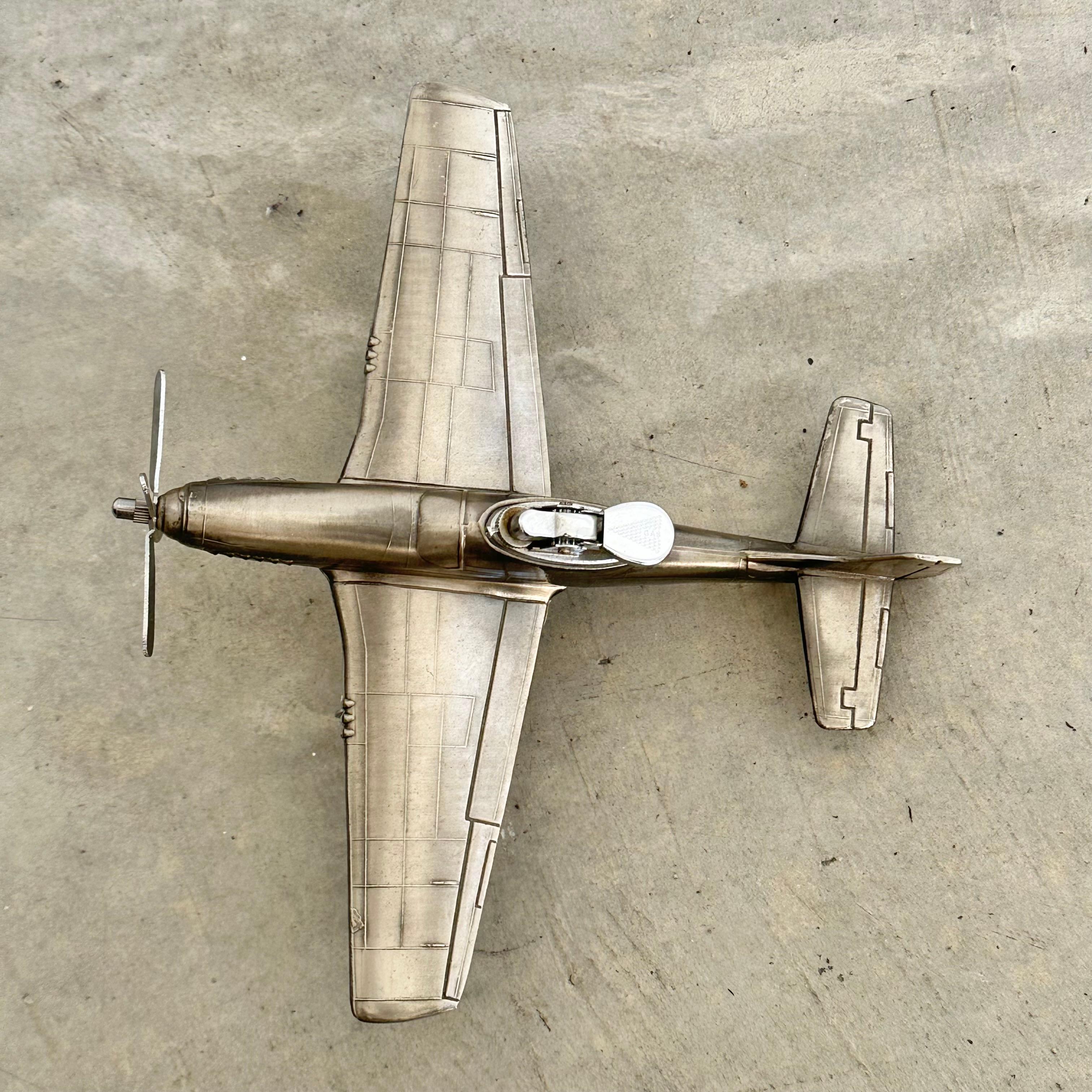 Mustang Airplane Lighter, 1980s Japan In Good Condition In Los Angeles, CA