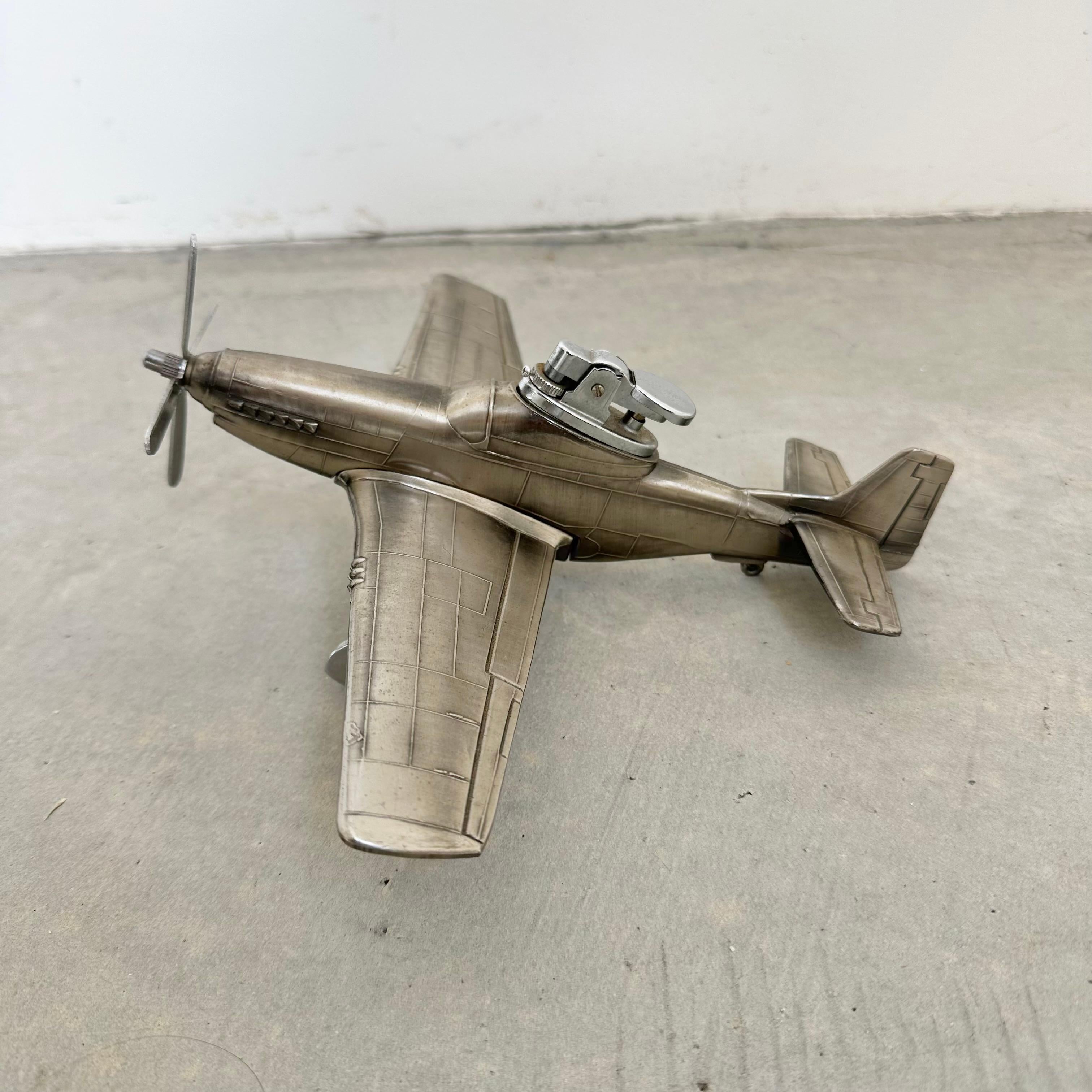 Late 20th Century Mustang Airplane Lighter, 1980s Japan