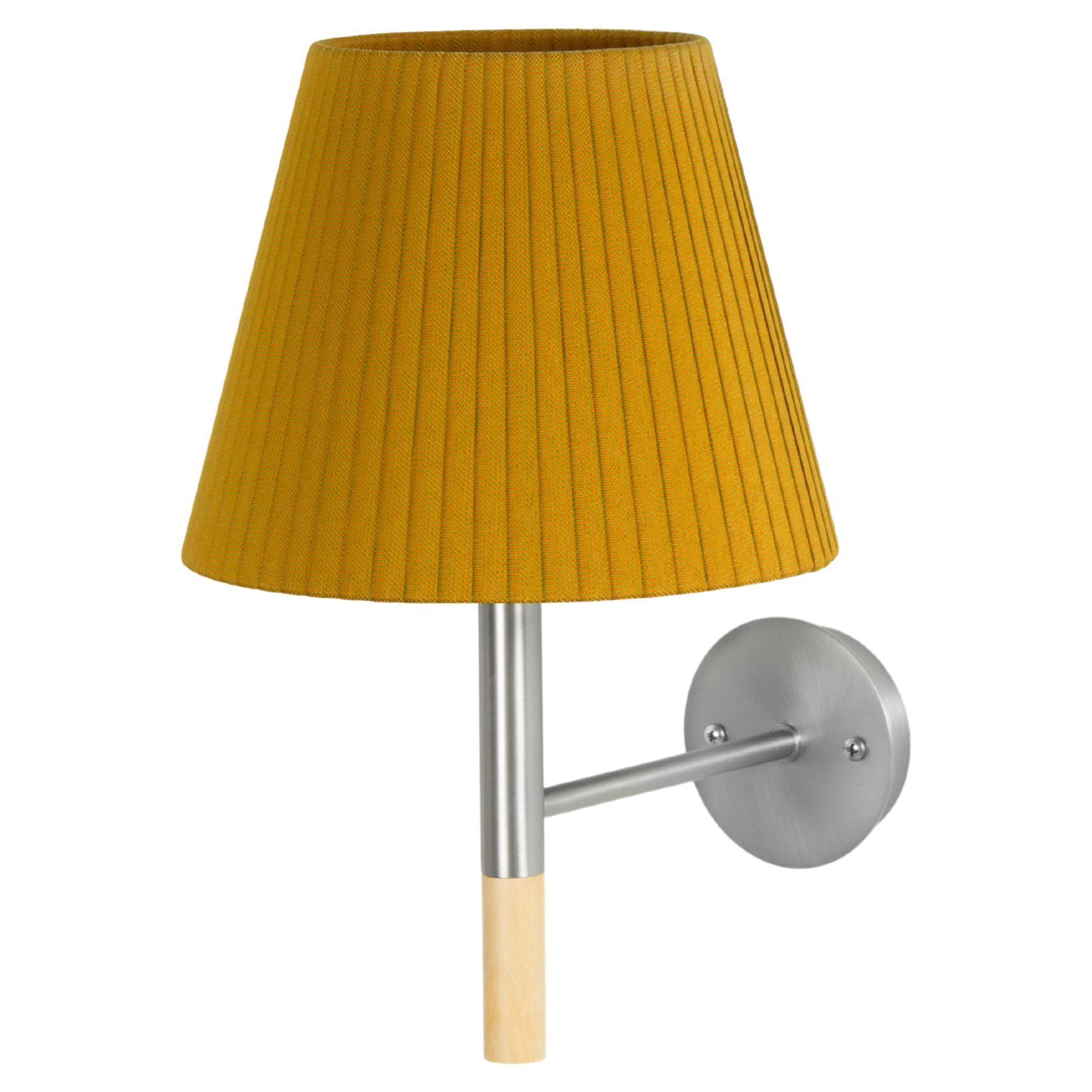 Mustard BC2 Wall Lamp by Santa & Cole For Sale