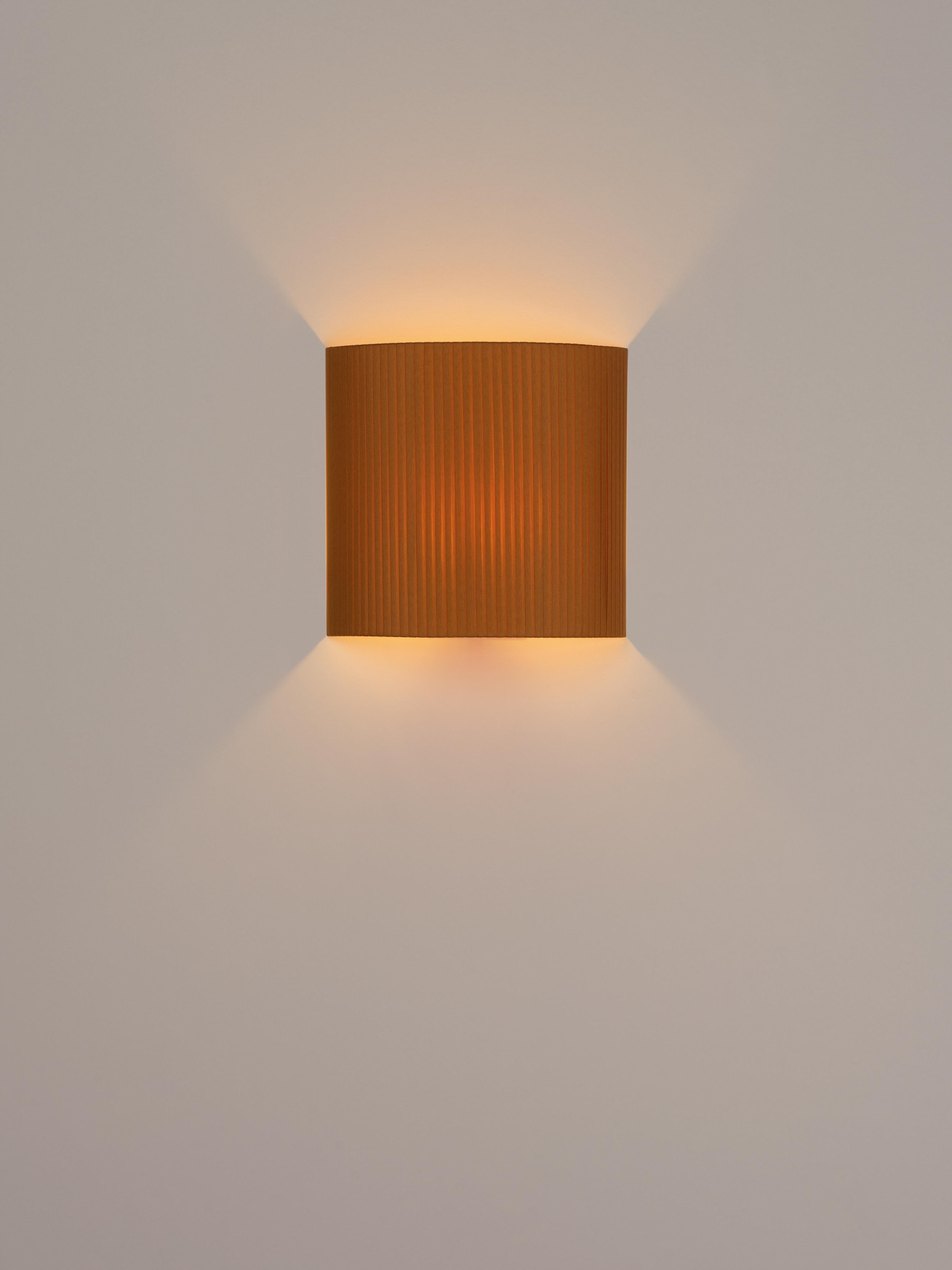 Modern Mustard Comodín Cuadrado Wall Lamp by Santa & Cole For Sale