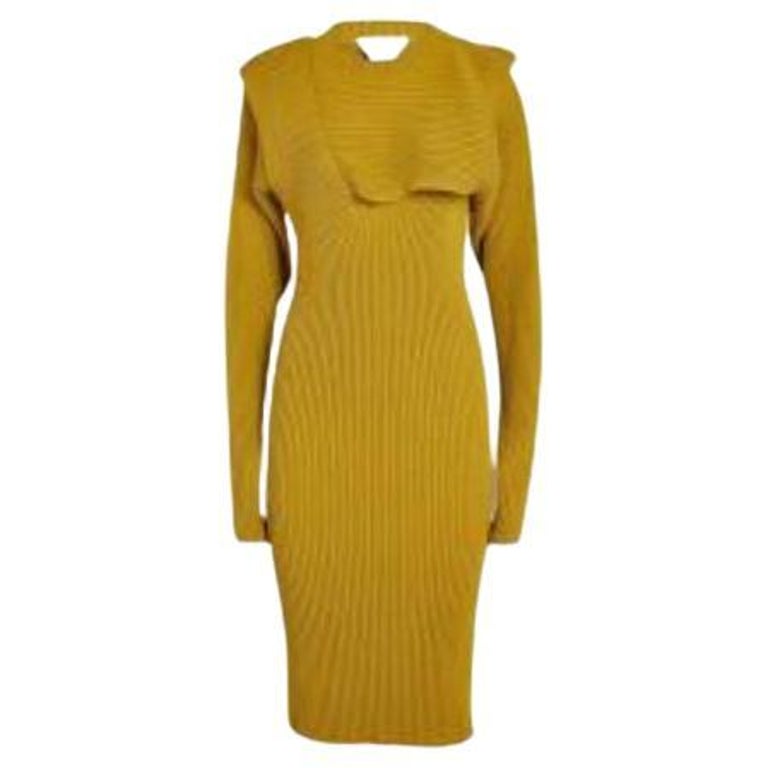 Mustard Knit Dress main image 0