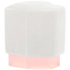 Mustard Queen Heart Stool by Royal Stranger