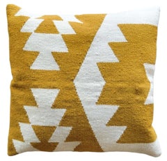 Mustard Throw Pillow Cover Leora Handmade