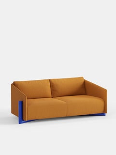 Mustard Timber 3 Seater Sofa by Kann Design