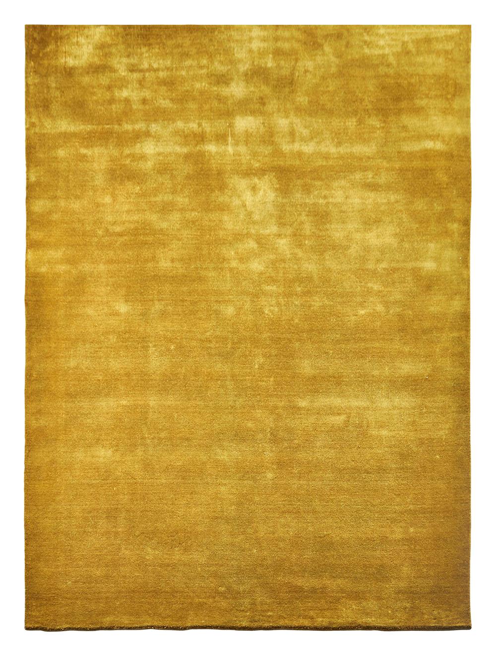 Post-Modern Mustard Yellow Earth Bamboo Carpet by Massimo Copenhagen For Sale