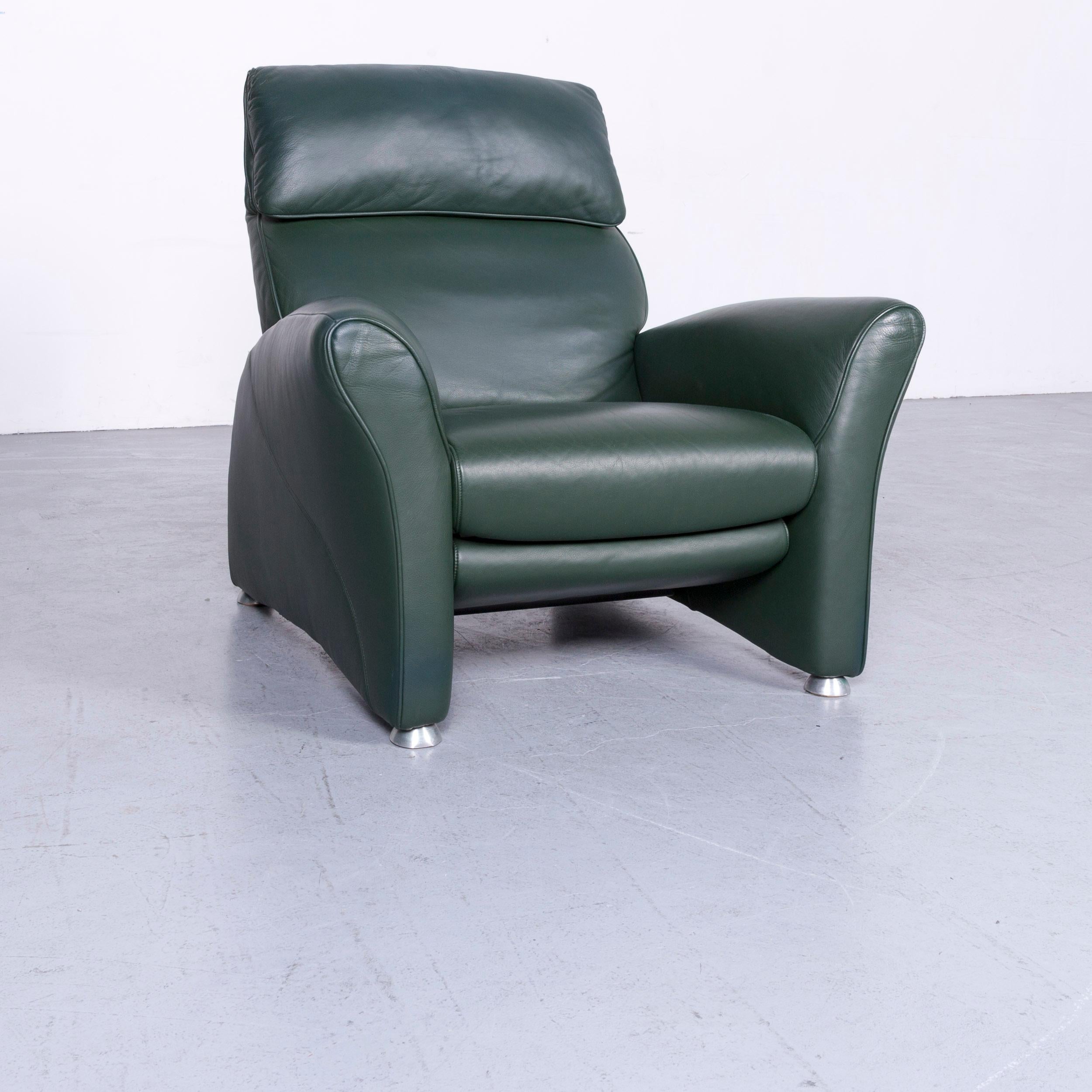 We bring to you a Musterring designer leather argchair oreen one-seat chair.
































