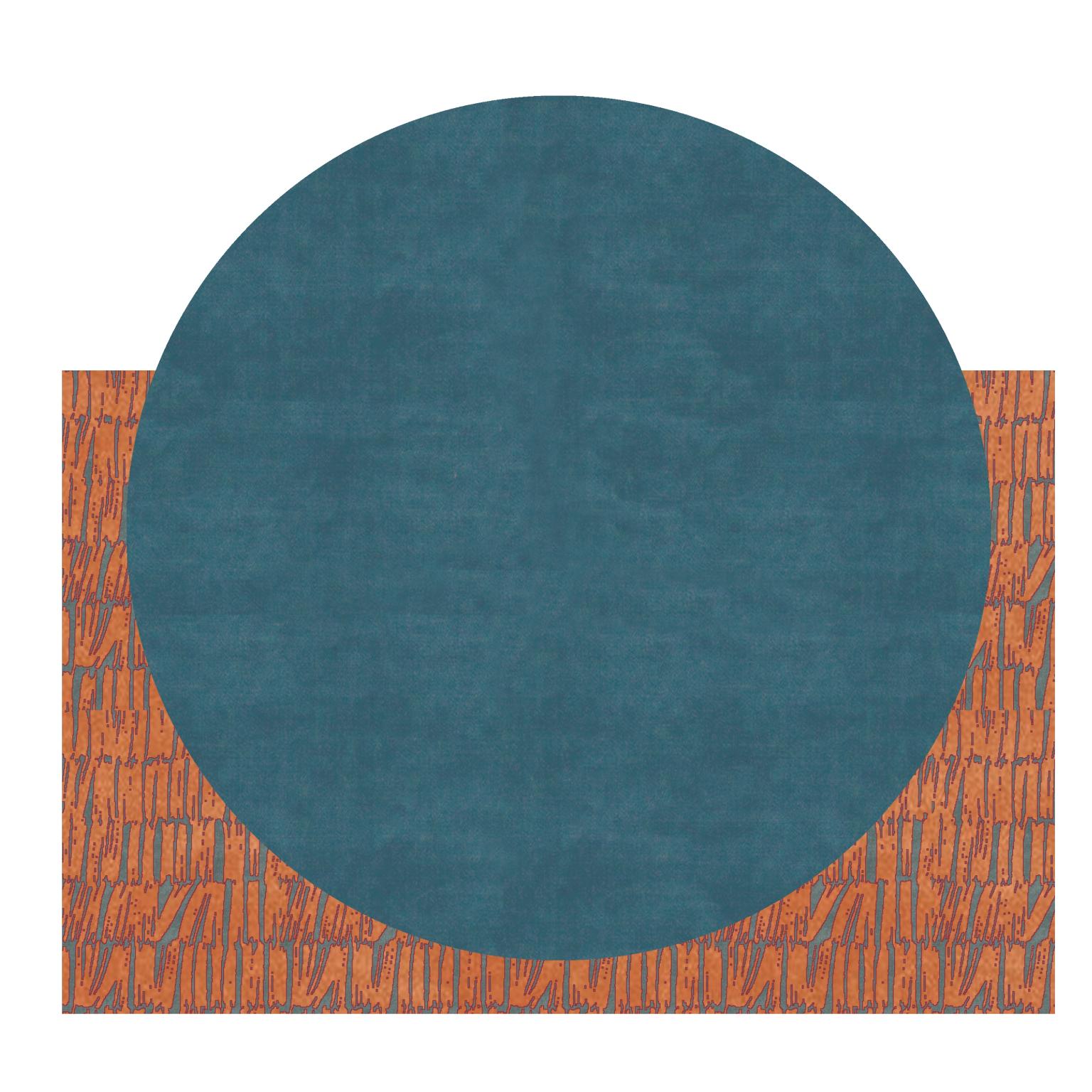 Autre Tapisserie murale bleu acier Mustique par Antilla Di Lauro en vente
