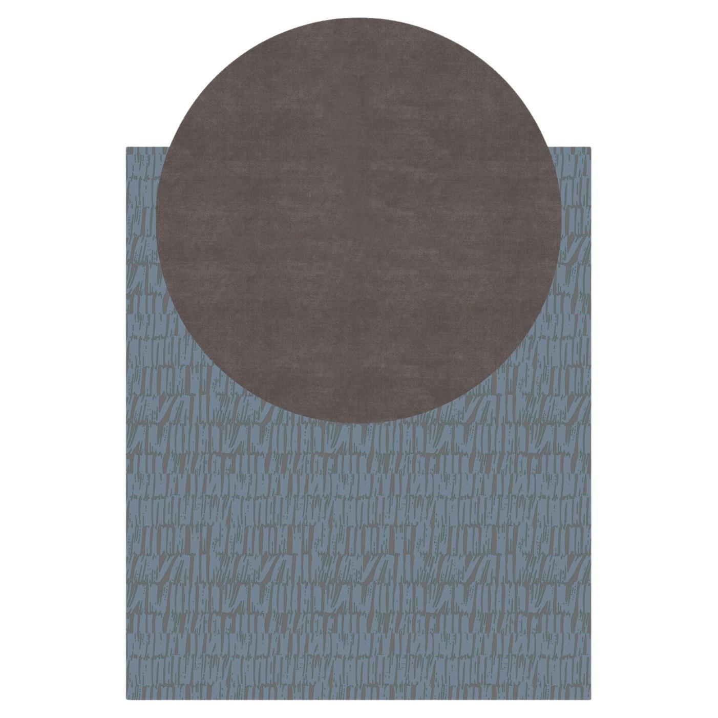 Tapisserie murale bleu acier Mustique par Antilla Di Lauro en vente