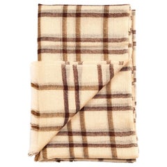 MUSTURD Soft Merino Checks Scarf 