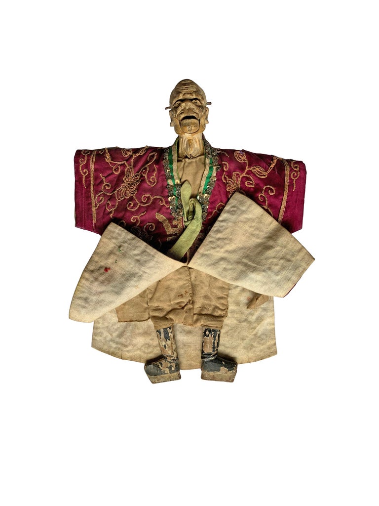 An exquisite example of a Chinese Hand-Puppet 