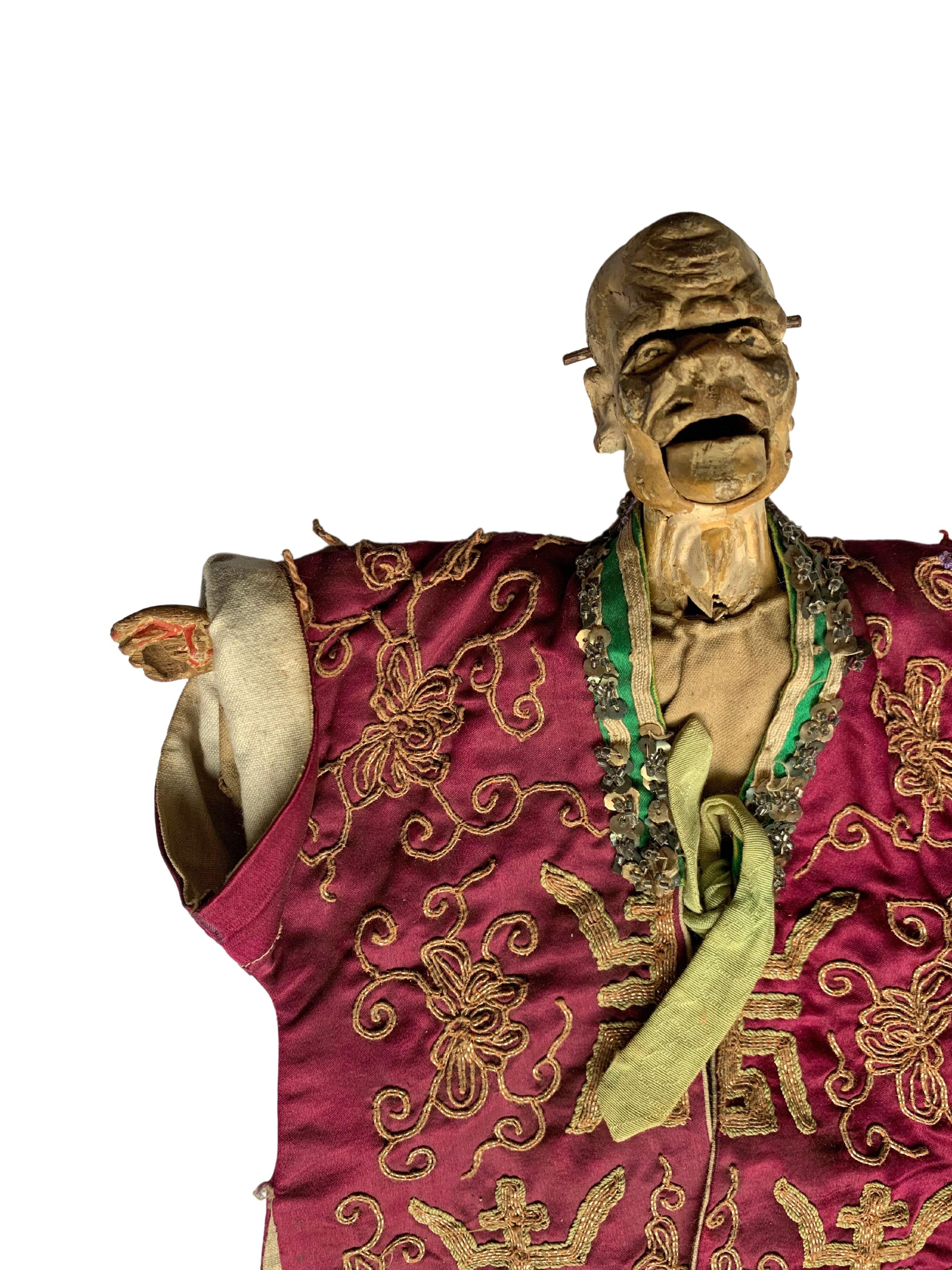 chinese hand puppet