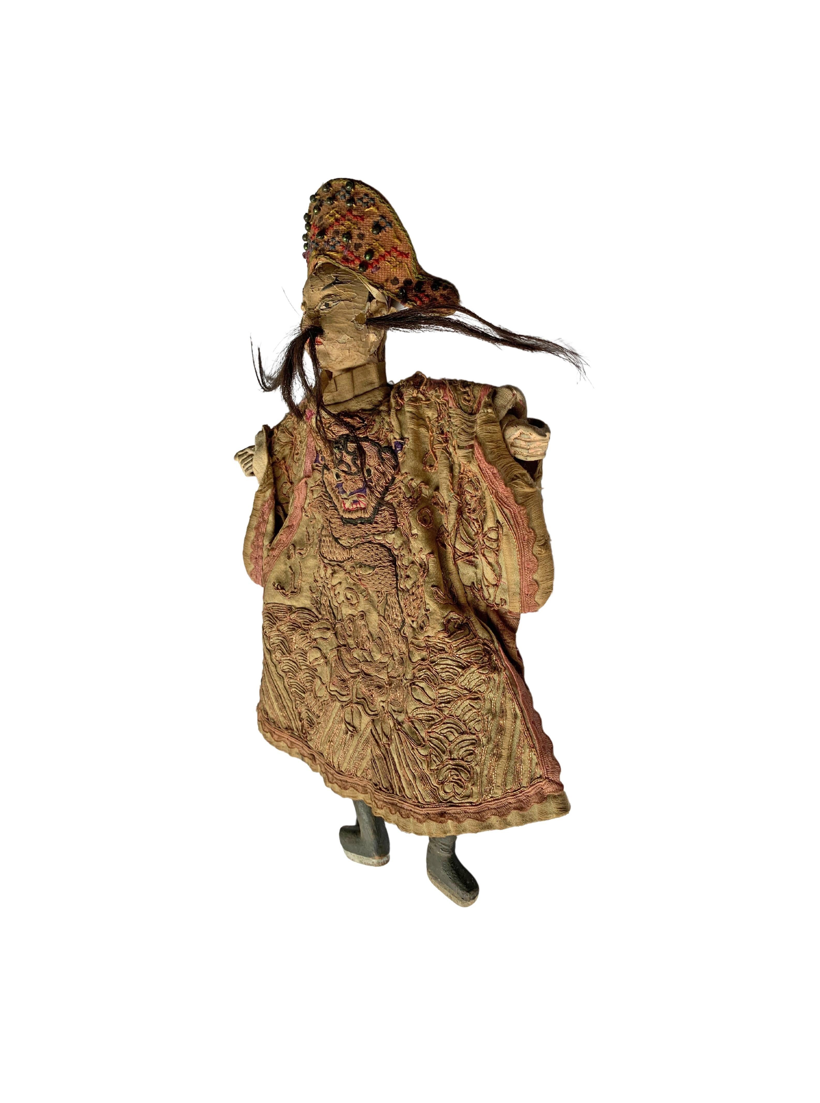 Hand-Crafted Musuem Quality 19th Century Chinese Hand-Puppet 