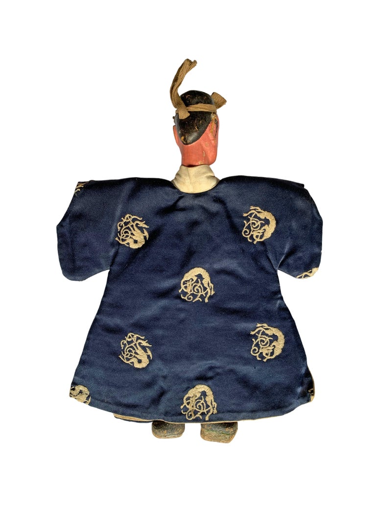 Musuem Quality 19th Century Chinese HandPuppet "Potehi" For Sale at