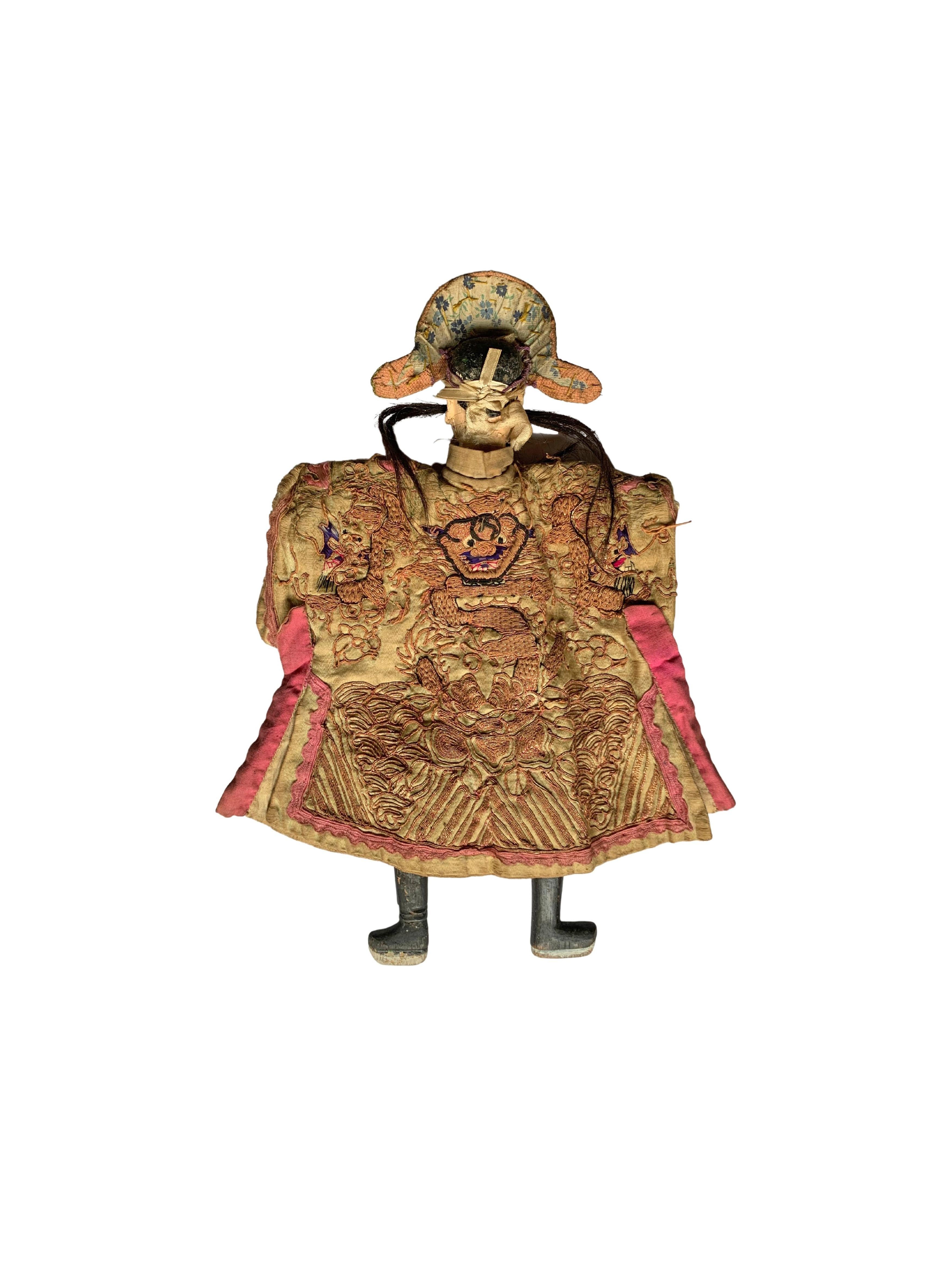 Musuem Quality 19th Century Chinese Hand-Puppet 