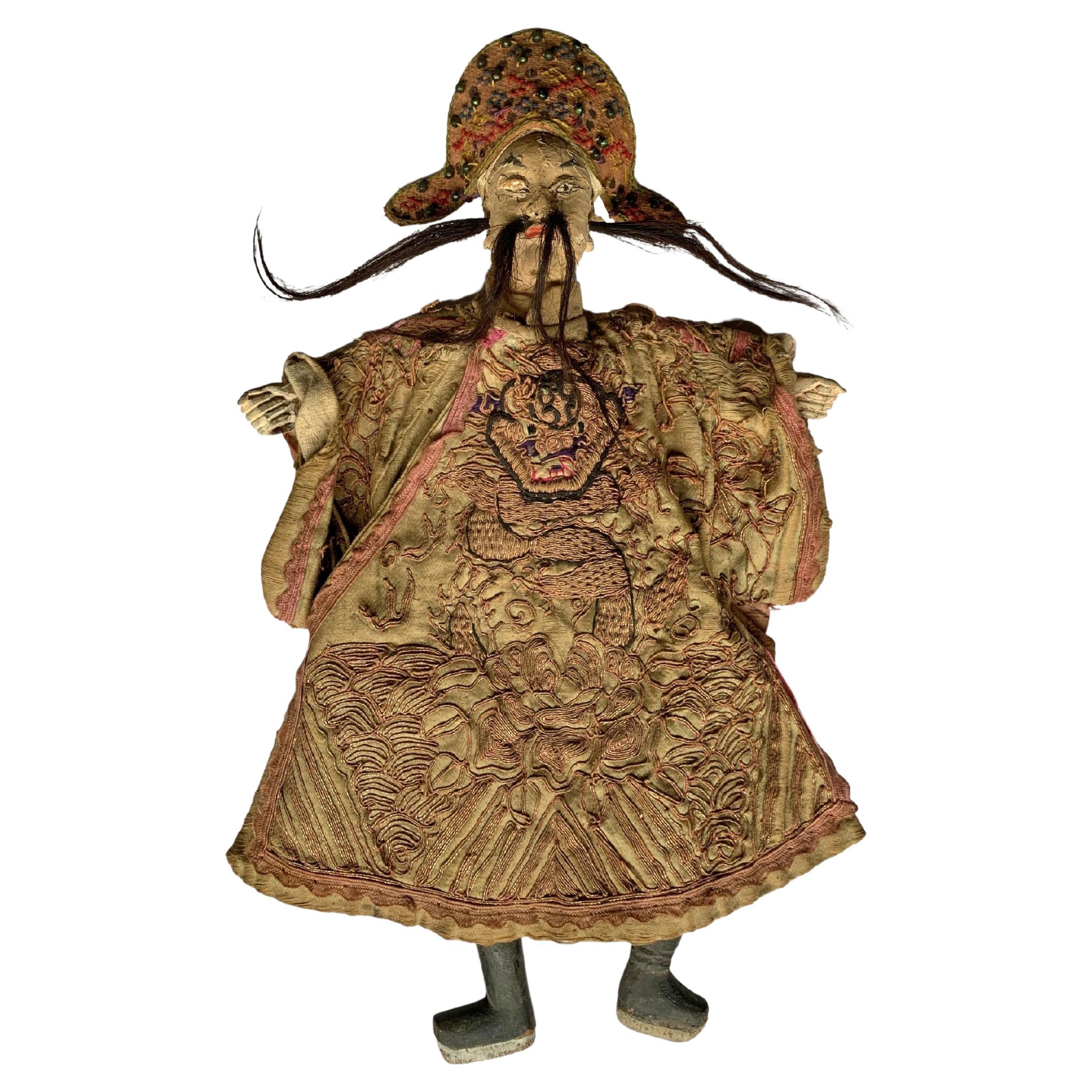 Musuem Quality 19th Century Chinese Hand-Puppet "Potehi"