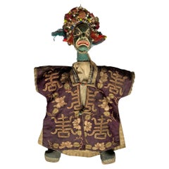 Musuem Quality 19th Century Chinese Hand-Puppet "Potehi" 