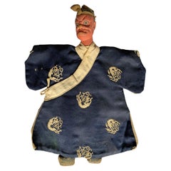 Antique Musuem Quality 19th Century Chinese Hand-Puppet "Potehi"