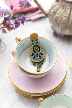 Musula La Patisserie Saint-Honoré Pistache Earrings